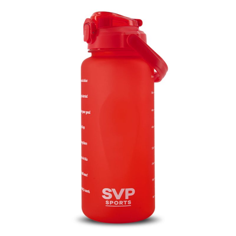 SVP Sports 64oz Hydration Water Bottle 64OZ RED 01