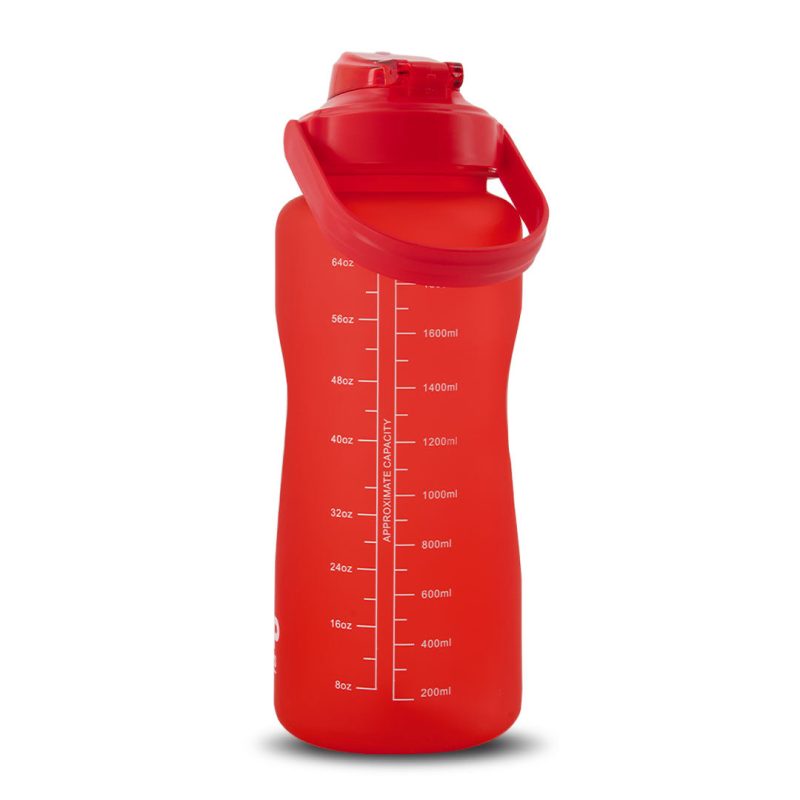 SVP Sports 64oz Hydration Water Bottle 64OZ RED 03