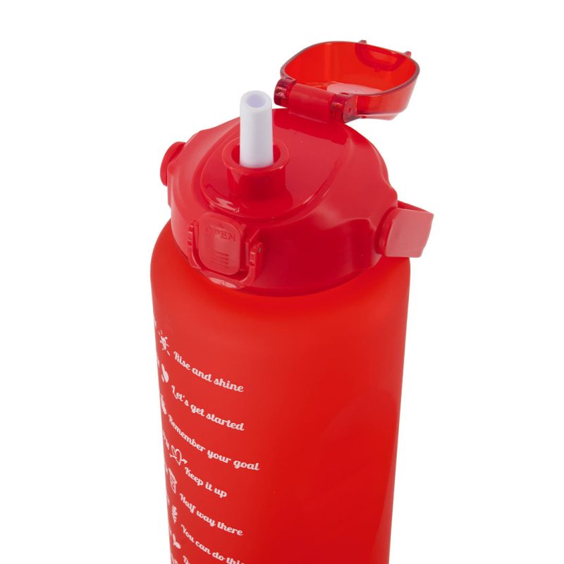 SVP Sports 64oz Hydration Water Bottle 64OZ RED 04