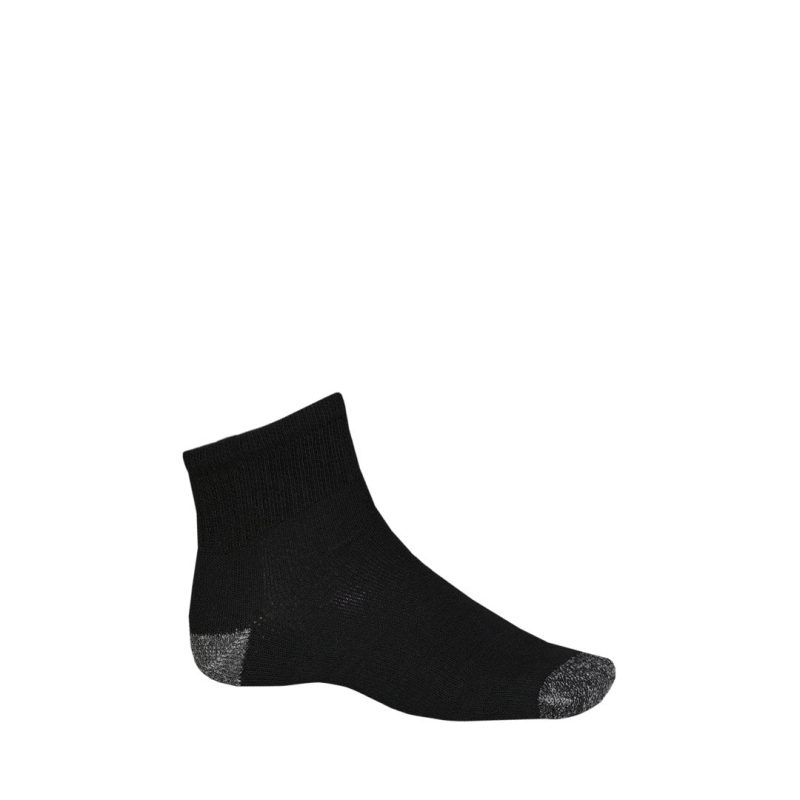 Sock Trends Men s 6 Pack Ankle Socks TRM29005Q6C0C01 BLACK 01