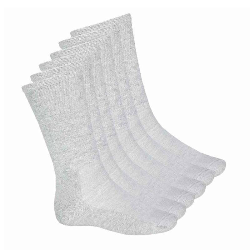 Sock Trends Men s 6 Pack Crew Socks TRM29006C6C0C01 GRAY 02 82a7c350 6fef 4225 af7c aa9cb5ee985c