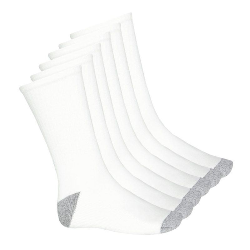 Sock Trends Men s 6 Pack Crew Socks TRM29006C6C0C01 WHITE 02 f984e5b8 2a90 4f9f bcee 29050fd46ad4