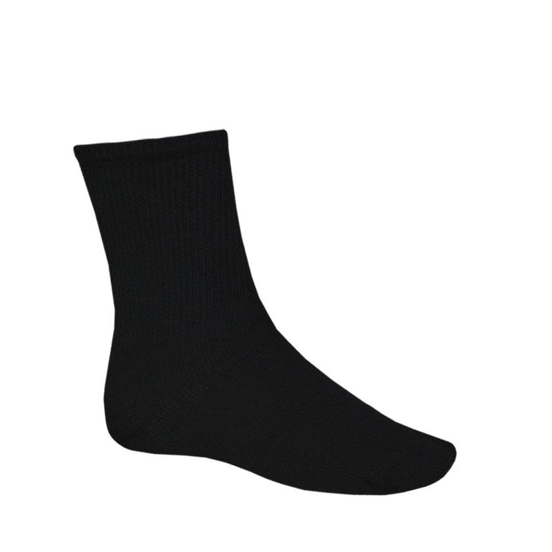 Sock Trends Women s 6 Pack Crew Socks TRW29002C6C0C01 BLACK 01 f80930a2 2cdd 4b55 9fd9 1aa6cde23394