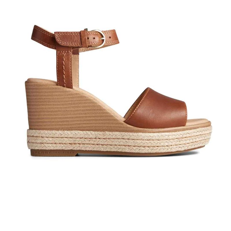 Sperry Women s Fairwater Plushwave Wedge Sandals STS86108 1