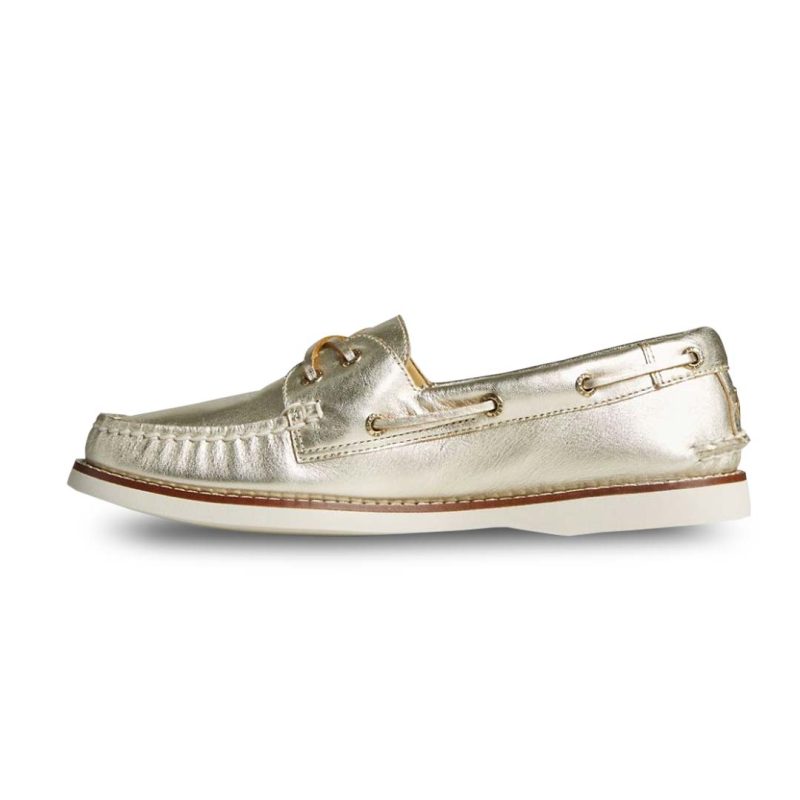 Sperry Women s Gold A O 2 Eye Shoes STS87107 02