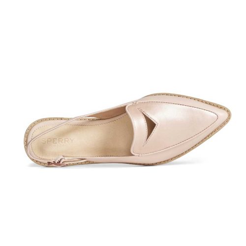 Sperry Women s Saybrook Pearlized Slingback Sandals STS87290 04