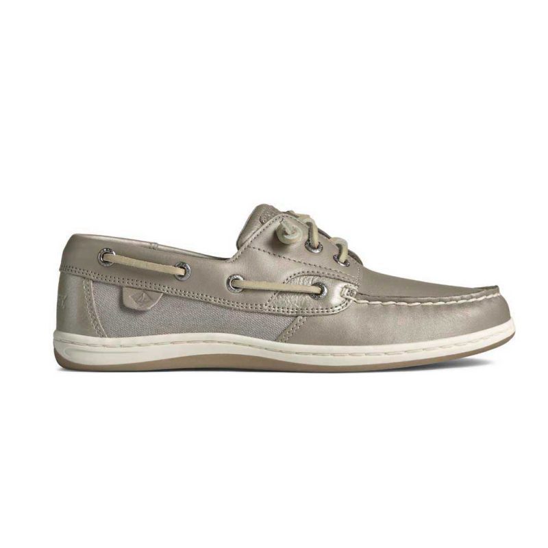 Sperry Women s Songfish Pearlized Boat Shoes STS87442 01