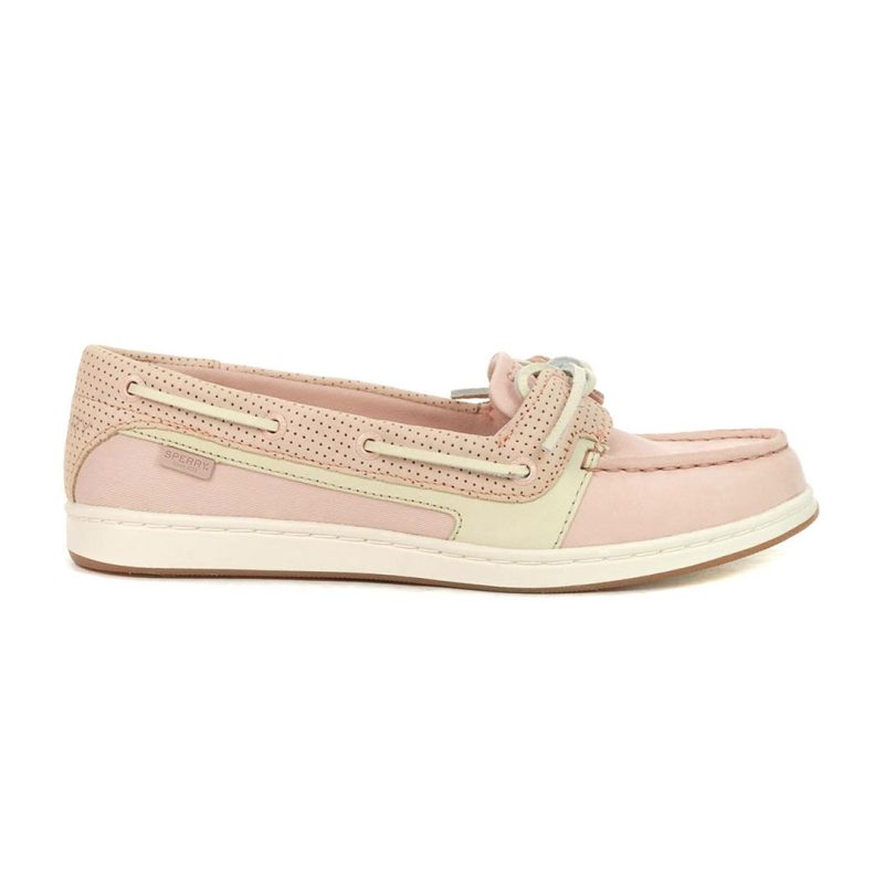 Sperry Women s Strafish Rose Pin Perforated Boat Shoes STS87337 01