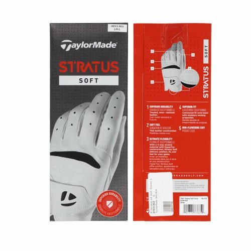 TaylorMade Men s Stratus Left Hand Golf Gloves Large N7841422 4