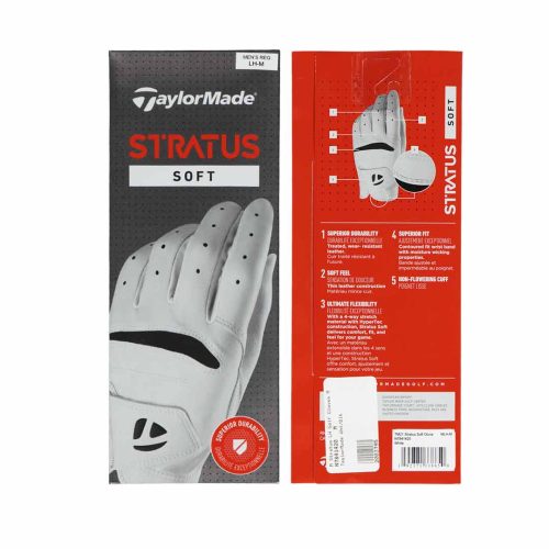 TaylorMade Men s Stratus Left Hand Golf Gloves Medium N7841420 4