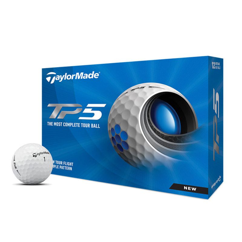 TaylorMade TP5GolfBalls 12pk M7198001 01