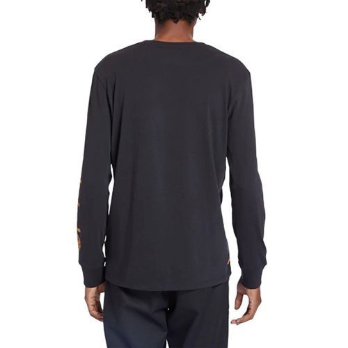 Timberland Men s Stack Logo Long Sleeve T Shirt TB0A5VBB 001 04