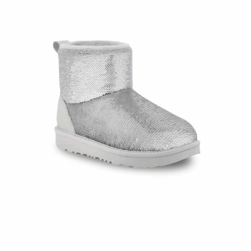 UGG Kids Infant Preschool Classic Mini Mirror Ball Boots 1143708T SLV 03