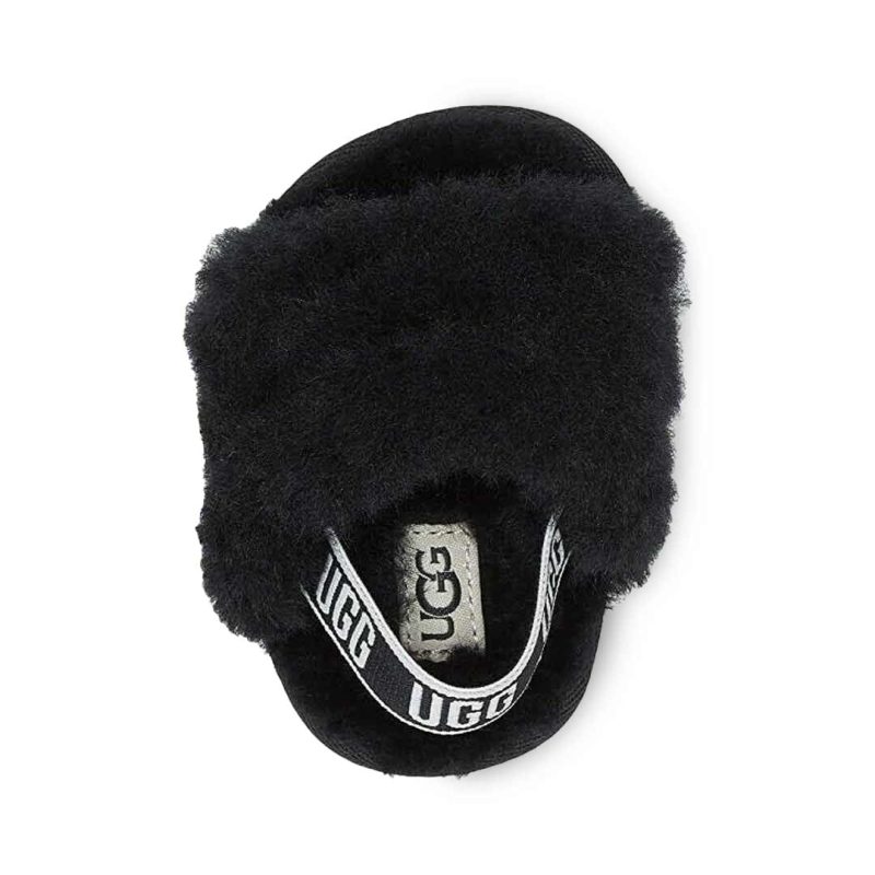 UGG Kids Infant Fluff Yeah Slides 10985771I BLK 03