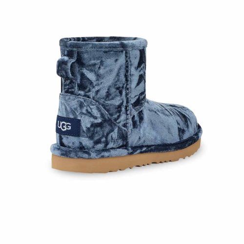 UGG Kids Junior Classic Mini II Velvet Boots 1142070K RSPS 03 409e1fe7 f31e 4908 a156 568d2f117d36