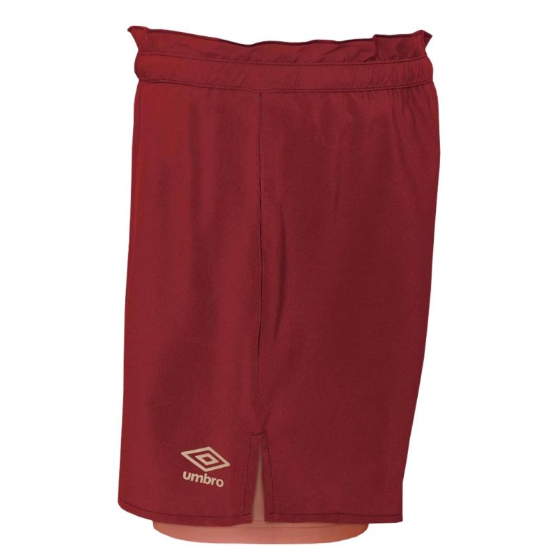 Umbro Girls Junior 2in1 Running Shorts HUUG6UBMT U18 2