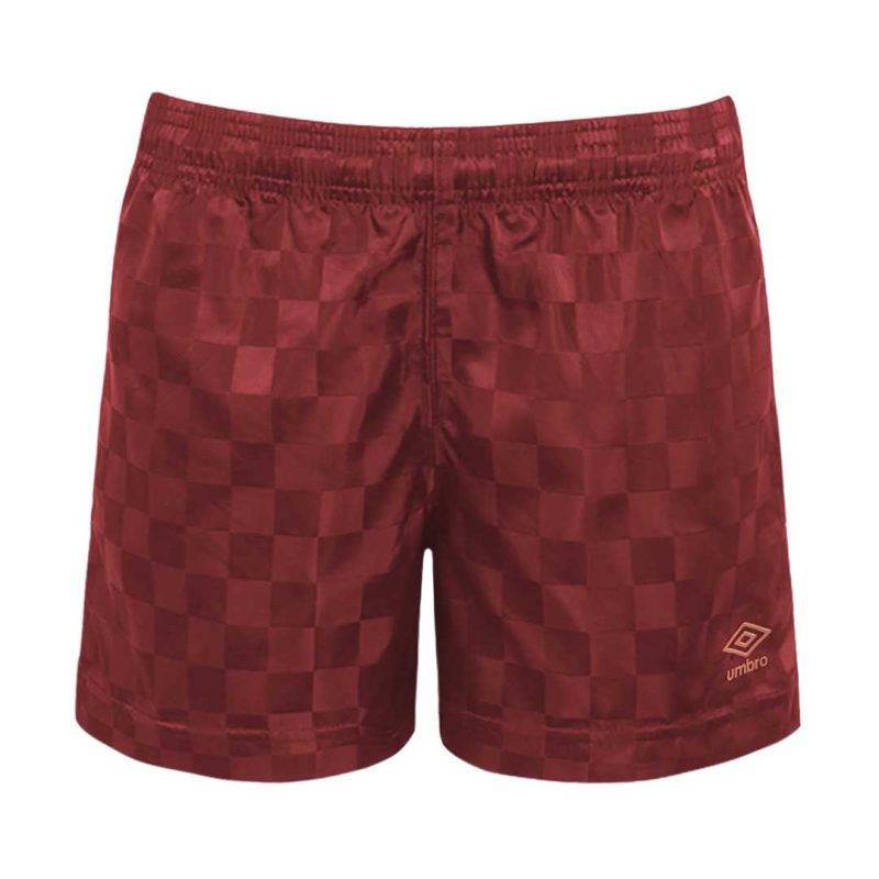 Umbro Girls Junior Checkerboard Shorts HUUG6UBEX U18 1