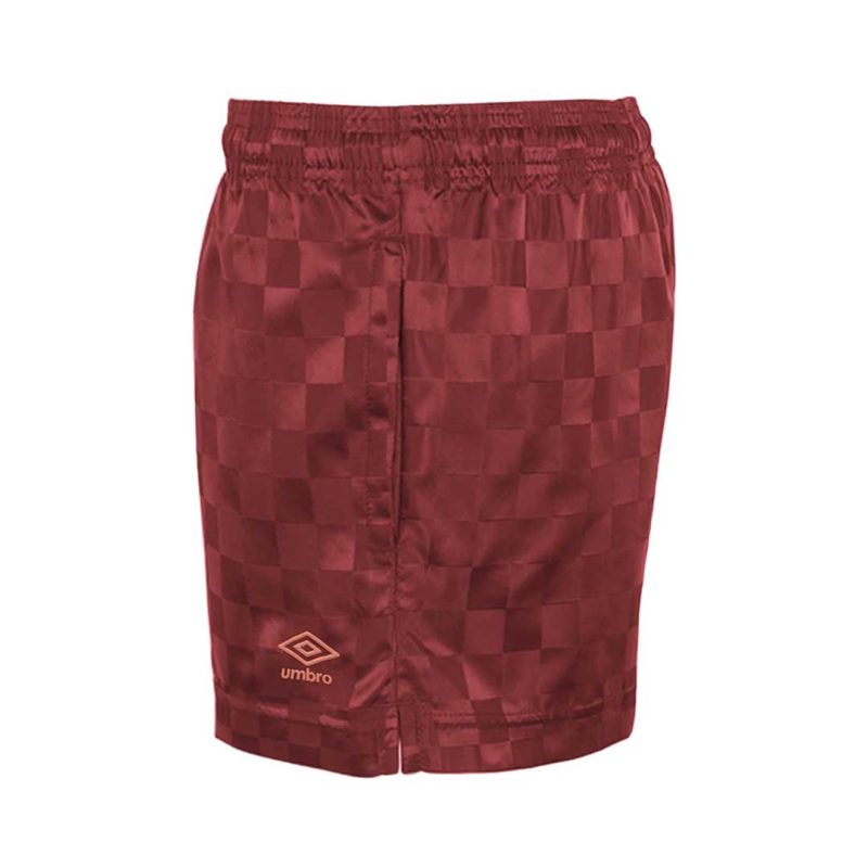 Umbro Girls Junior Checkerboard Shorts HUUG6UBEX U18 2