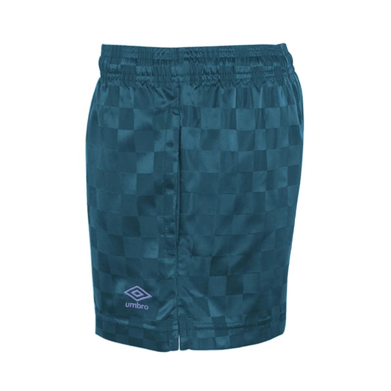 Umbro Girls Junior Checkerboard Shorts HUUG6UBEX U20 02