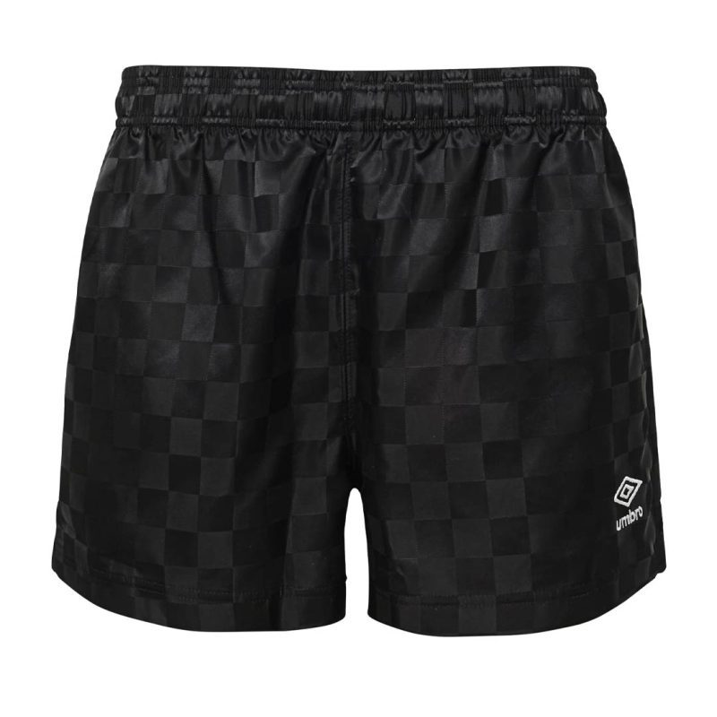 Umbro Girls Junior Checkerboard Shorts HUUG6UBEX UGQ BLU