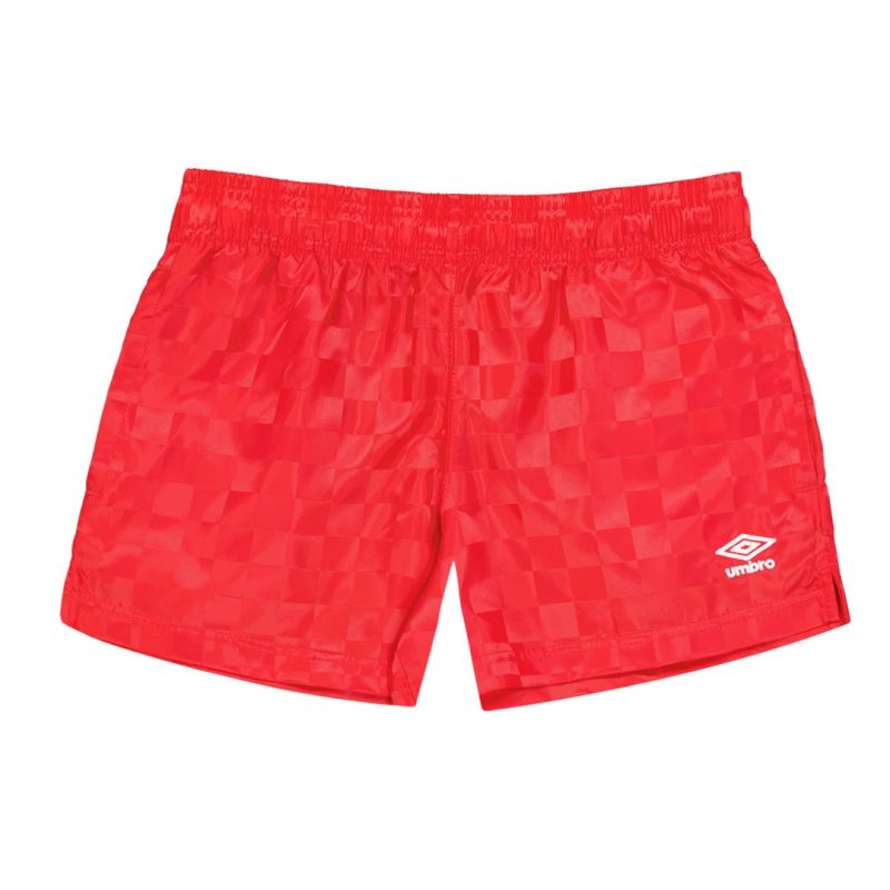 Umbro Girls Junior Checkerboard Shorts HUUG6UBEX UJ9 01