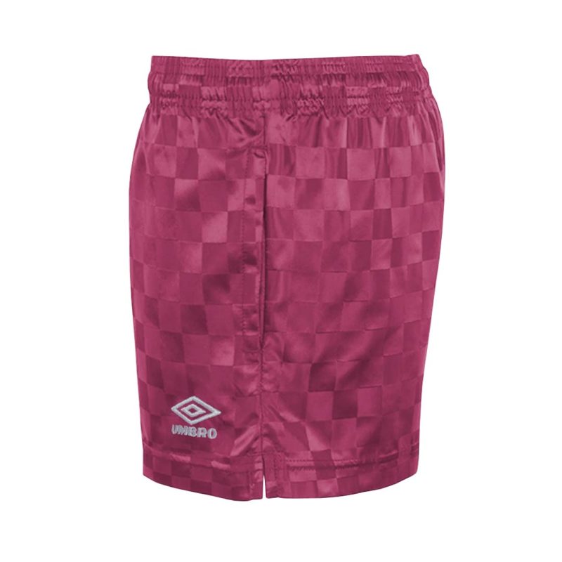 Umbro Girls Junior Checkerboard Shorts HUUG6UBEX UX5