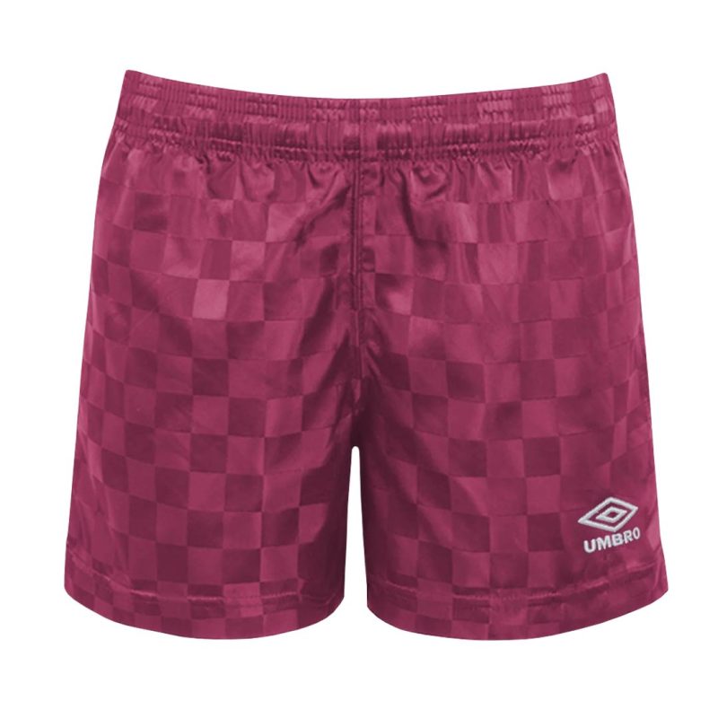 Umbro Girls Junior Checkerboard Shorts HUUG6UBEX UX5 2