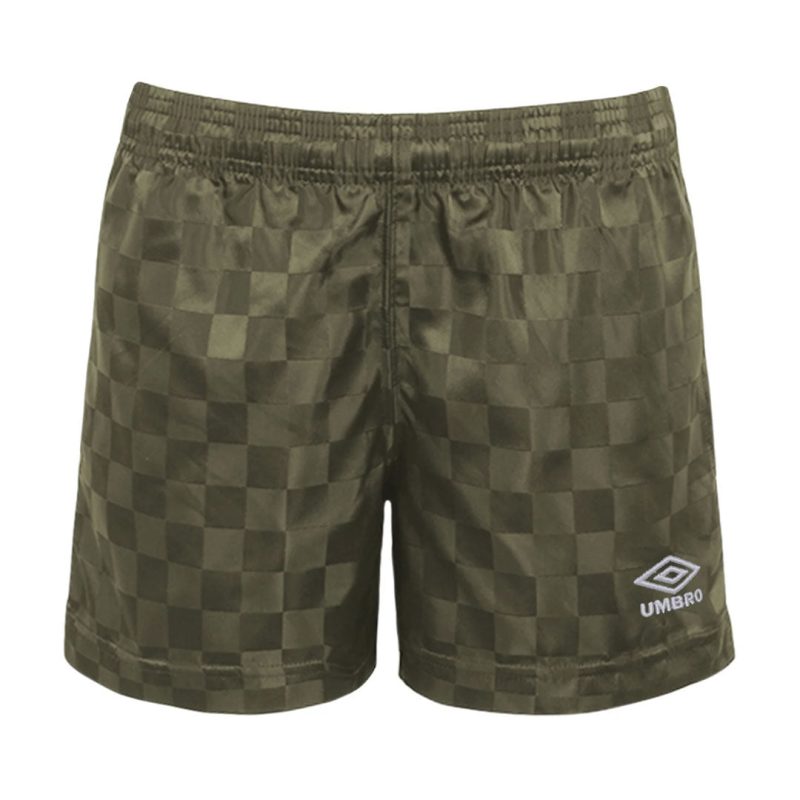 Umbro Girls Junior Checkerboard Shorts HUUG6UBEX UX9 01