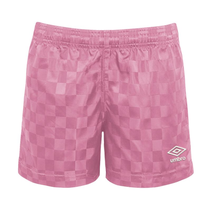 Umbro Girls Junior Checkerboard Shorts HUUG6UBEX UY7 01