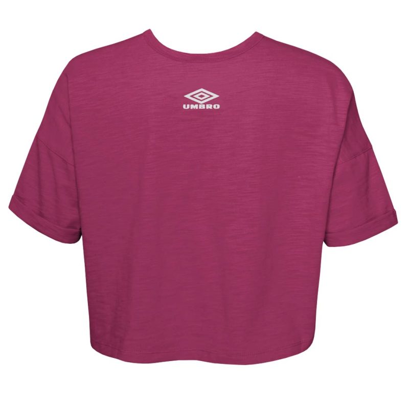 Umbro Girls Junior Extra Wide Boxy T Shirt HUUG6UBJV UX5