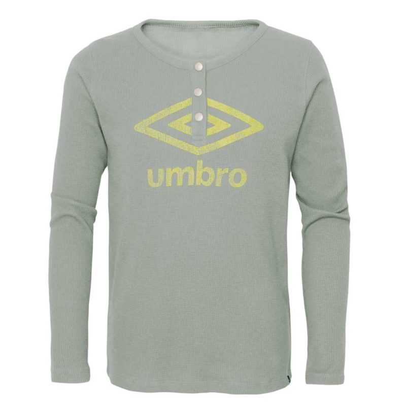 Umbro Girls Junior Thermal Henley HUUG6UBM2 U24 01