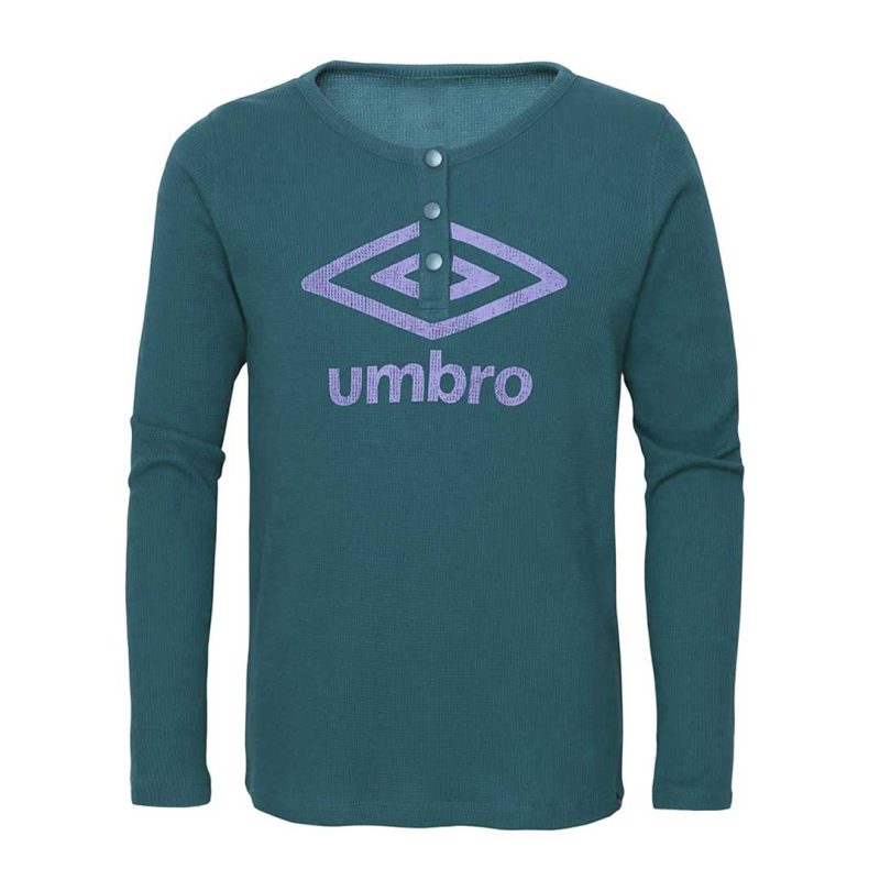 Umbro Girls Junior Thermal Henley HUUG6UBM2 U26 1