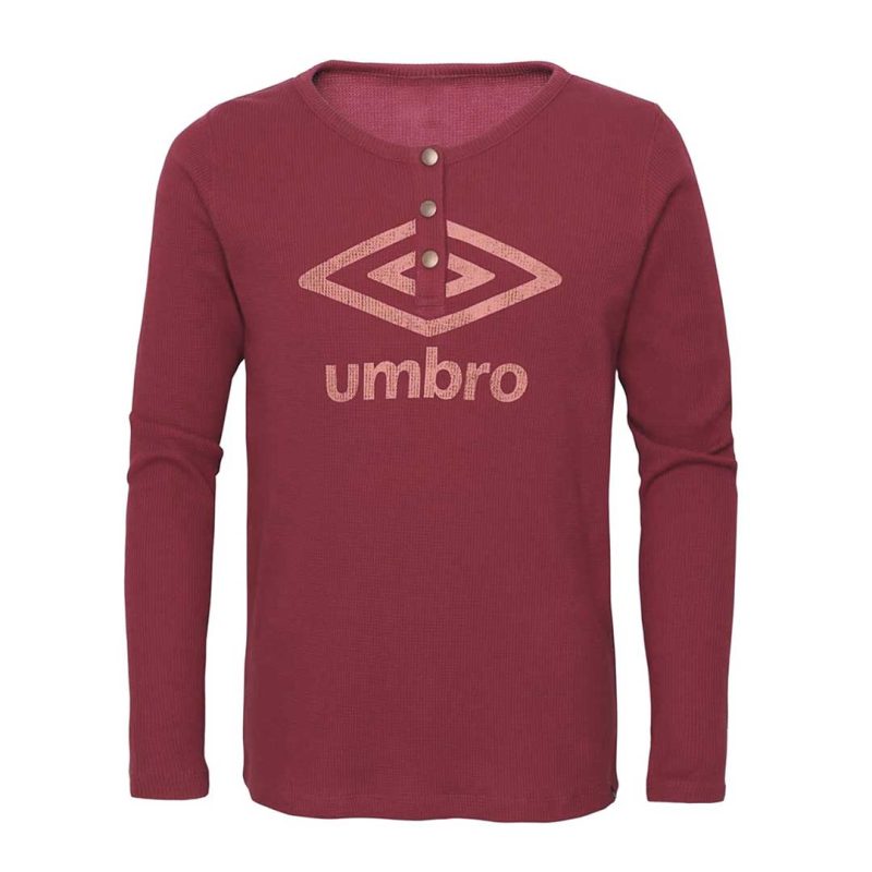 Umbro Girls Junior Thermal Henley HUUG6UBM2 UZI 1 6835622d d95e 4738 8638 da5e37186691