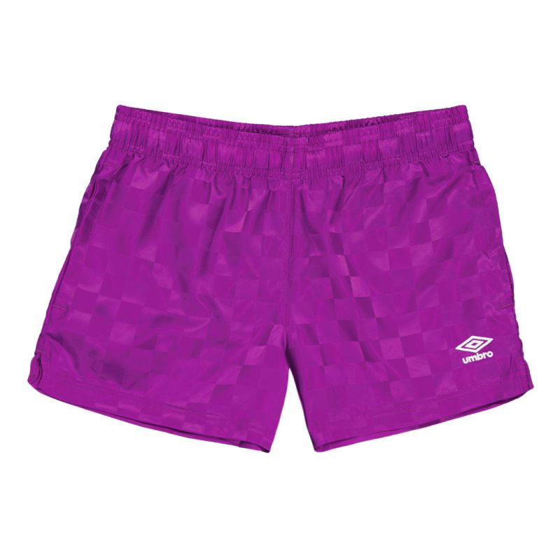 Umbro Girls Junior CheckerboardShorts HUUG6UBEXUE9 01