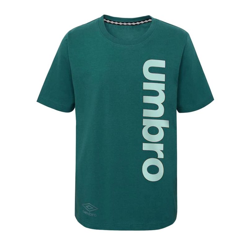 Umbro Kids Junior F22 Linear Short Sleeve T Shirt HUUB5UBLF U48 1