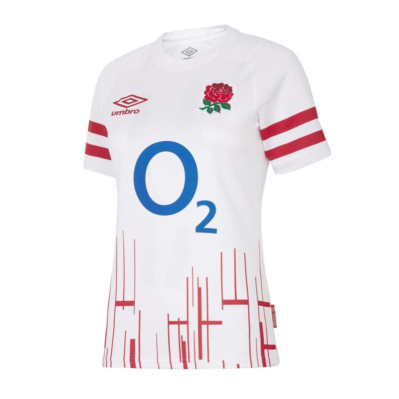 Umbro Women s 2022 England Rugby Home Replica Jersey HUUL196740U KIT 1