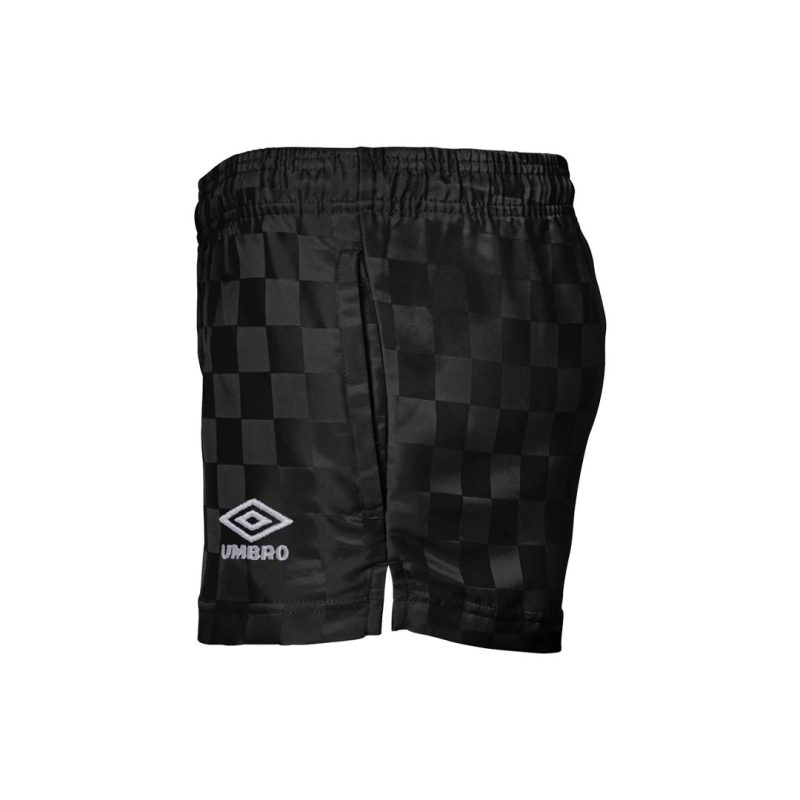 Umbro Women s 3in Checkerboard Short HUUL1UBF5 UGQ BLK 02