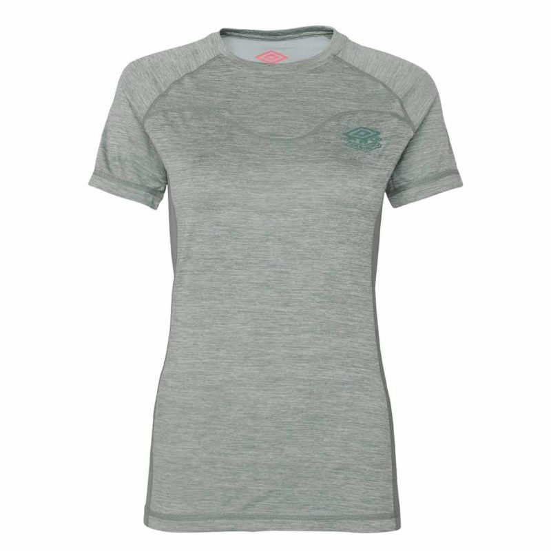 Umbro Women s Pro Training Marl Poly T Shirt HUUL166113U LB9 01