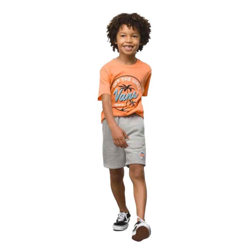 Vans Kids Mini Dual Palm Fleece Short II 5KP402F 3