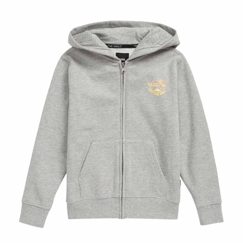 Vans Kids Mini Dual Palm Full Zip Hoodie 072N02F 1