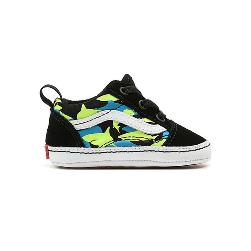 Vans Kids Infant Old Skool Crib Shoes 3U8K7T7 7