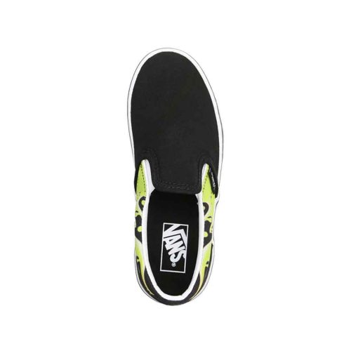 Vans Kids Preschool Slime Flame Classic Slip On 4BUT31M 03 053c5015 0113 4f77 8996 10824e42327c