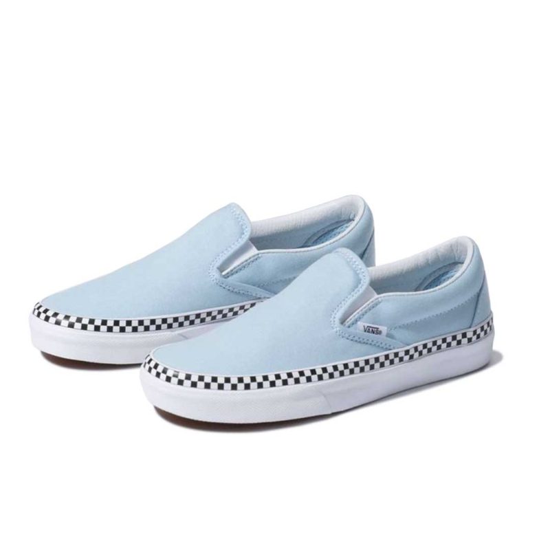 Vans Unisex Classic Slip On Checkerboard Shoes 38F7VLS 02