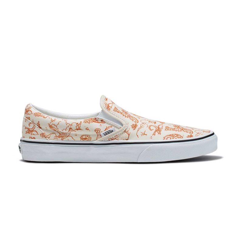 Vans Unisex Classic Slip On Desert Vibes Shoes 5JLX8NL 01