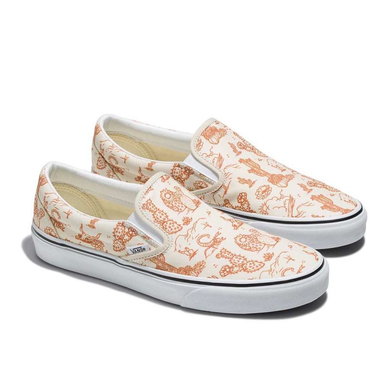 Vans Unisex Classic Slip On Desert Vibes Shoes 5JLX8NL 02