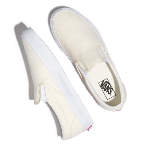 Vans Unisex Classic Slip On Shoes 0EYEWHT 2