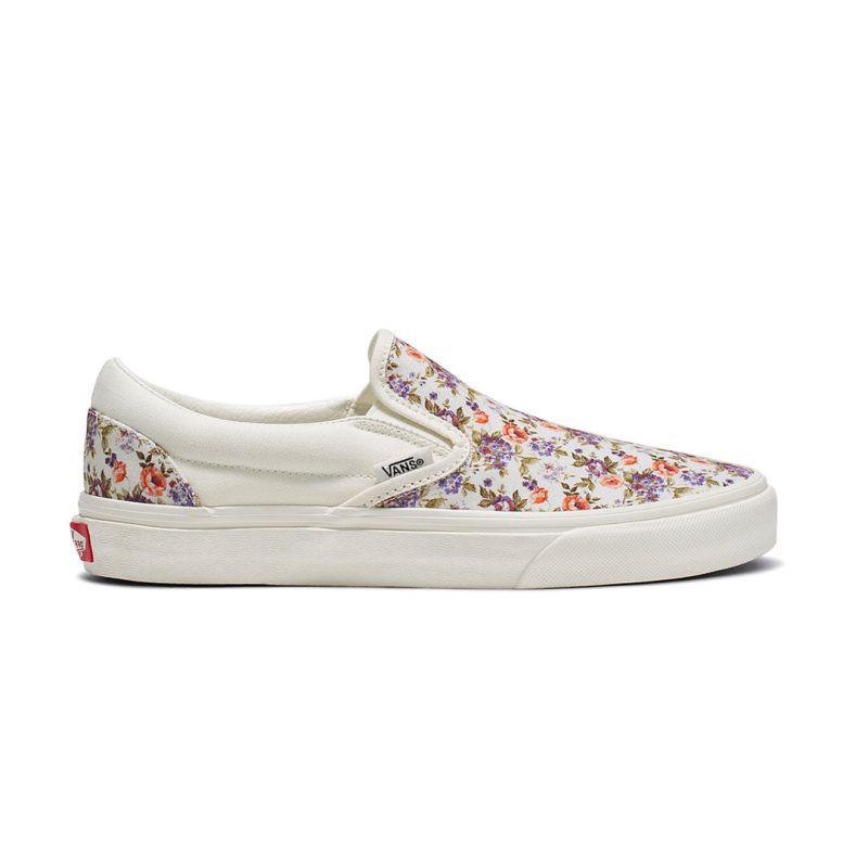 Vans Unisex Classic Slip On Vintage Floral Shoes 09Q7FS8 01