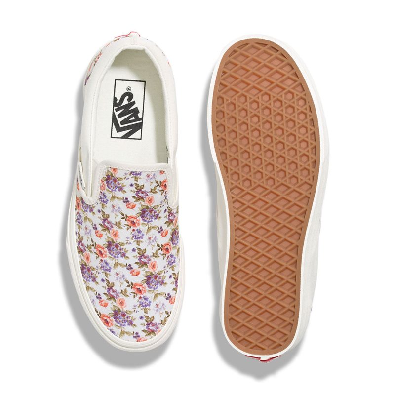 Vans Unisex Classic Slip On Vintage Floral Shoes 09Q7FS8 04