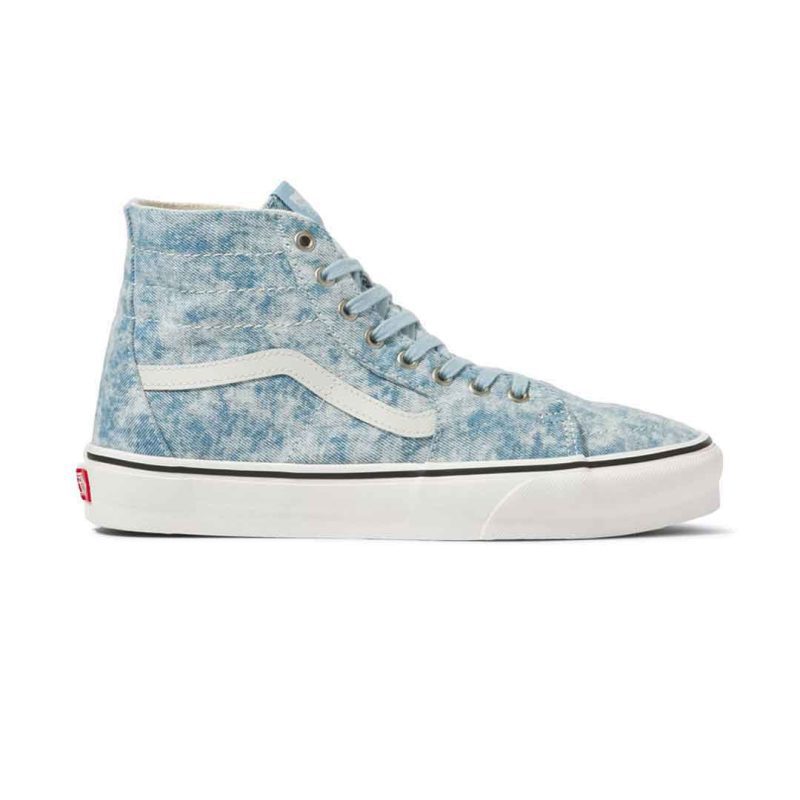 Vans Unisex Denim Destroy Sk8 Hi Tapered 4U169FM 01 2a1a4dde 24dd 4971 8b8a 29b4a8ad87e9