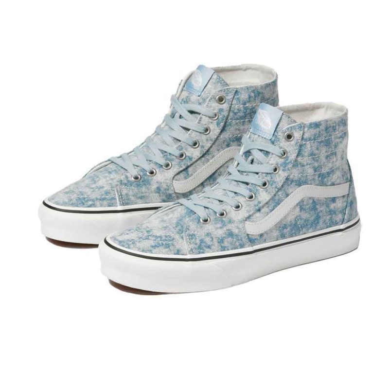 Vans Unisex Denim Destroy Sk8 Hi Tapered 4U169FM 02 27a59eaf 4c54 44fe b547 ab613e72d7cd